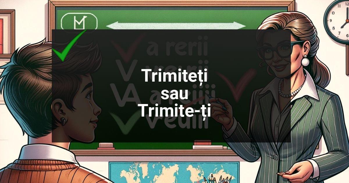 Trimiteți sau Trimite-ți - cum e corect?