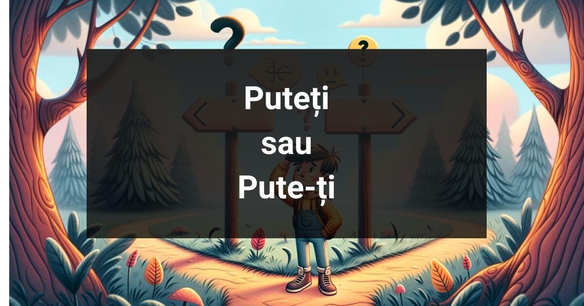Puteți sau Pute-ți: Cum e corect?