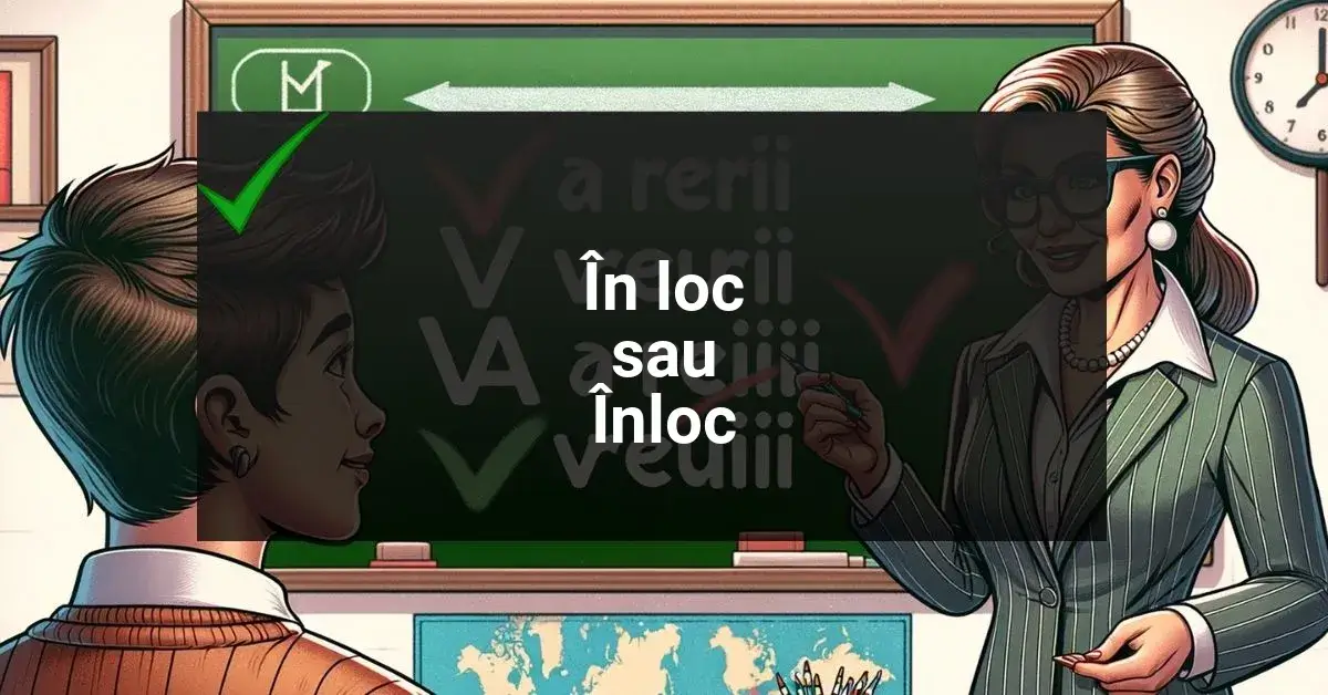 Înloc sau În loc: Cum e corect în Limba Română